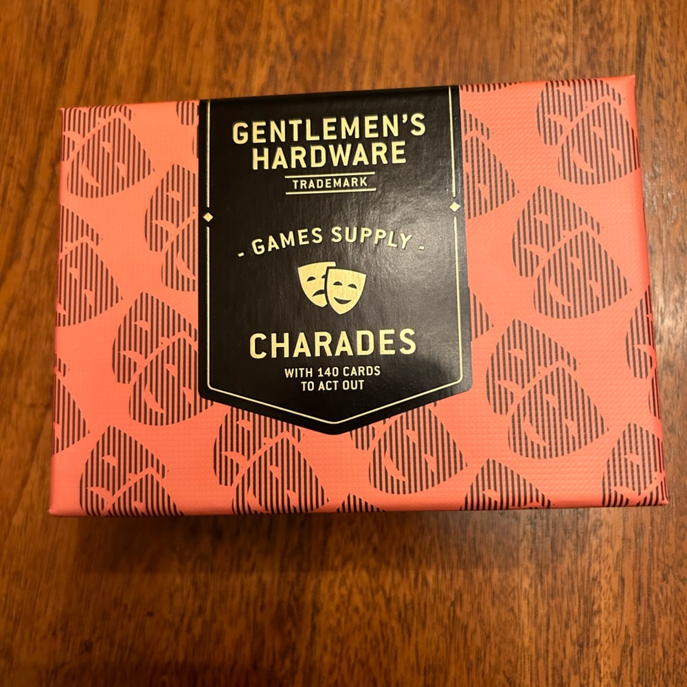 Brand New Gentlemen’s Hardware Charades Game